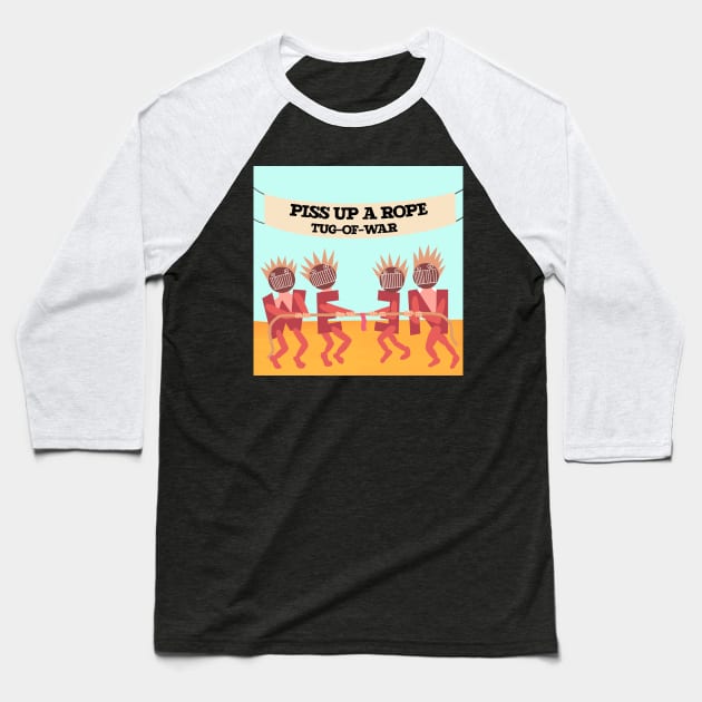 Ween - Piss Up A Rope Baseball T-Shirt by brooklynmpls